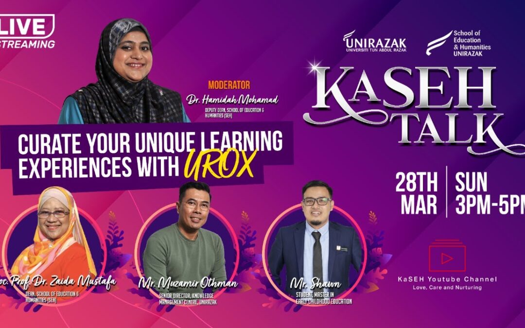 Episode 3 – KaSeh Talk: Curate your unique learning experiences with UROX