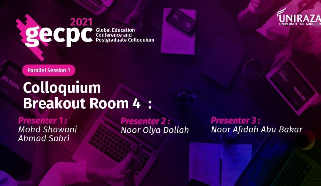 GECPC2021 – Parallel Session 1 (Breakout Room 4)