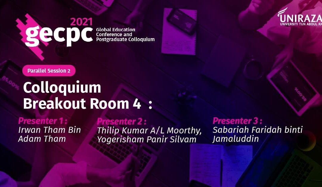 GECPC2021 – Parallel Session 2 (Breakout Room 4)
